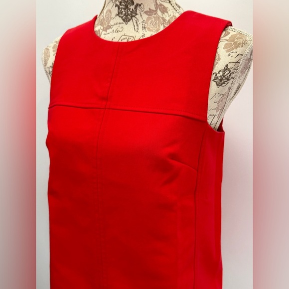 HALOGEN Bright Red sleeveless top size S - Picture 2 of 12
